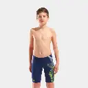 Sea Water Swim Jammer Kids Navy / Artic Lime
