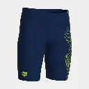 Sea Water Swim Jammer Kids Navy / Artic Lime