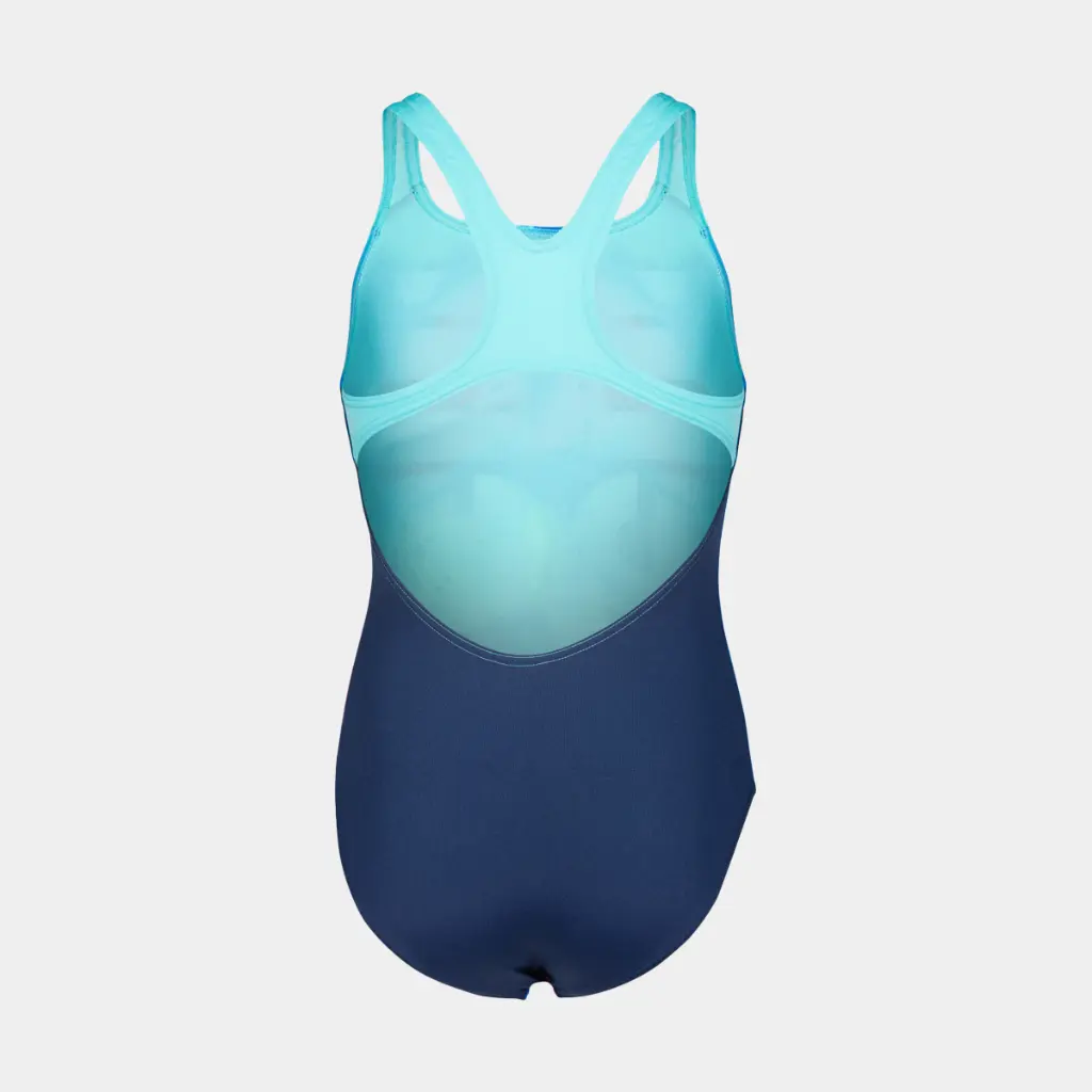 Spray Paint Swimsuit Kids Navy / Water