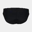Team Swim Brief Solid Black / White