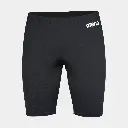 Team Swim Jammer Solid Black / White
