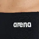 Team Swim Short Solid Black / White