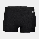 Team Swim Short Solid Black / White