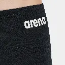 Team Swim Short Solid Kids Black / White