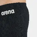 Team Swim Short Solid Kids Black / White