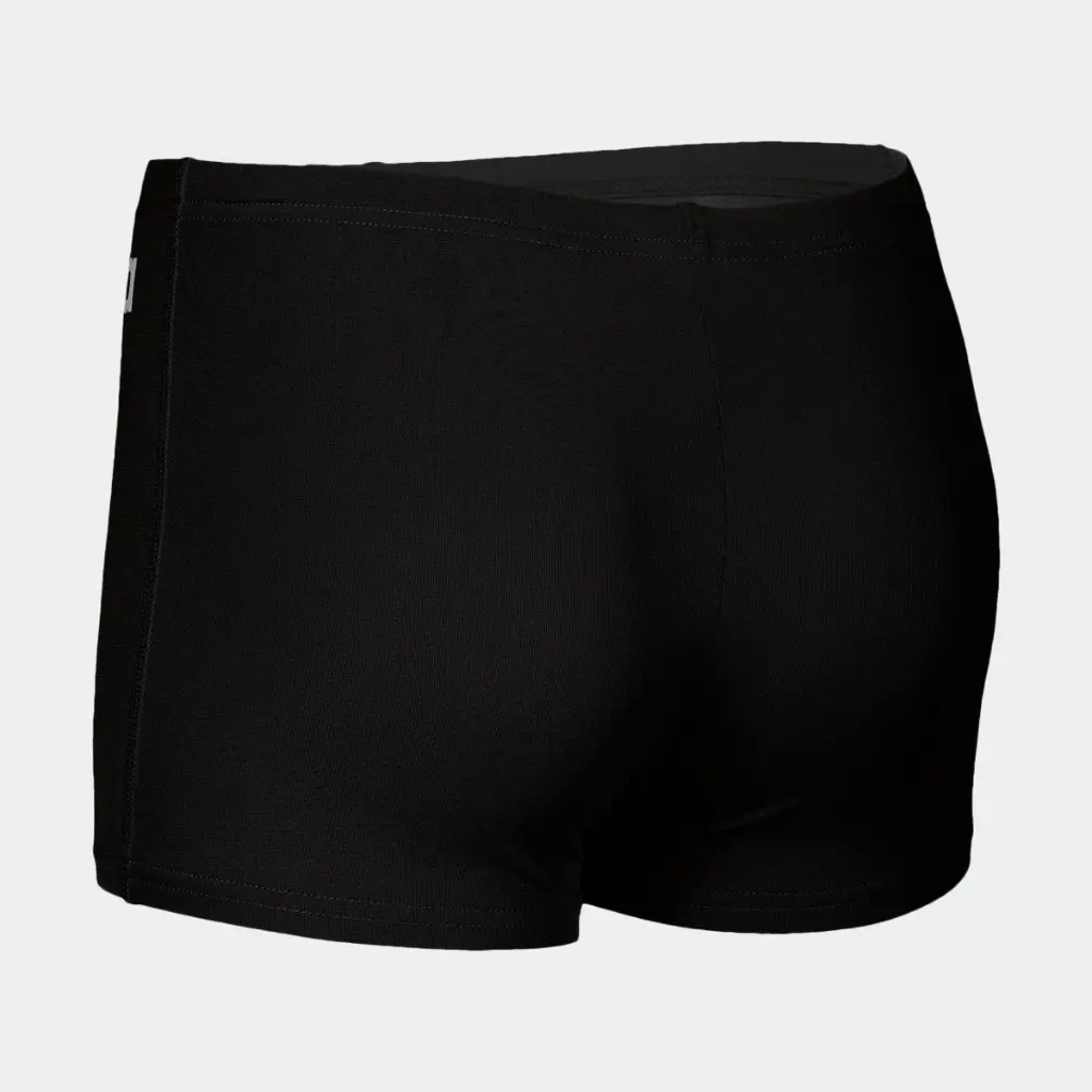 Team Swim Short Solid Kids Black / White