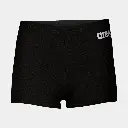 Team Swim Short Solid Kids Black / White