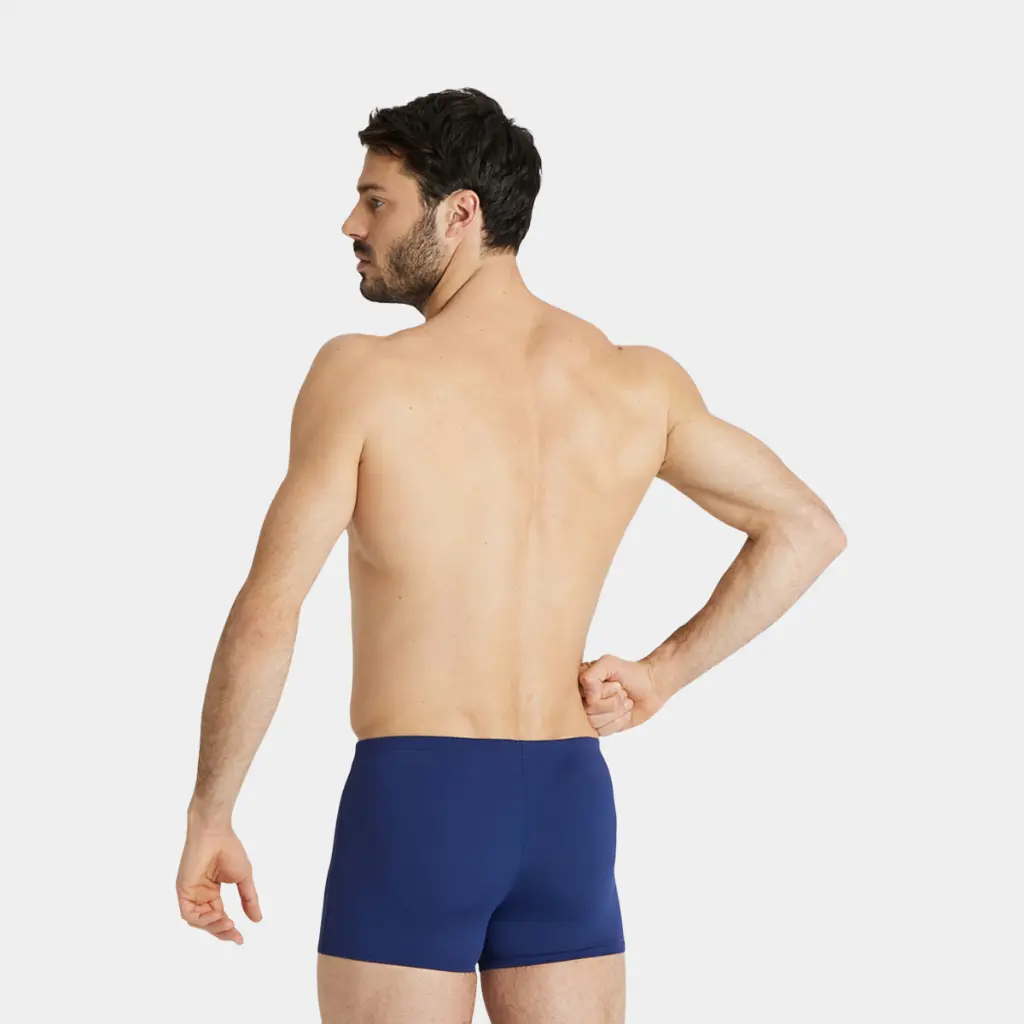 Team Swim Short Solid Navy / White