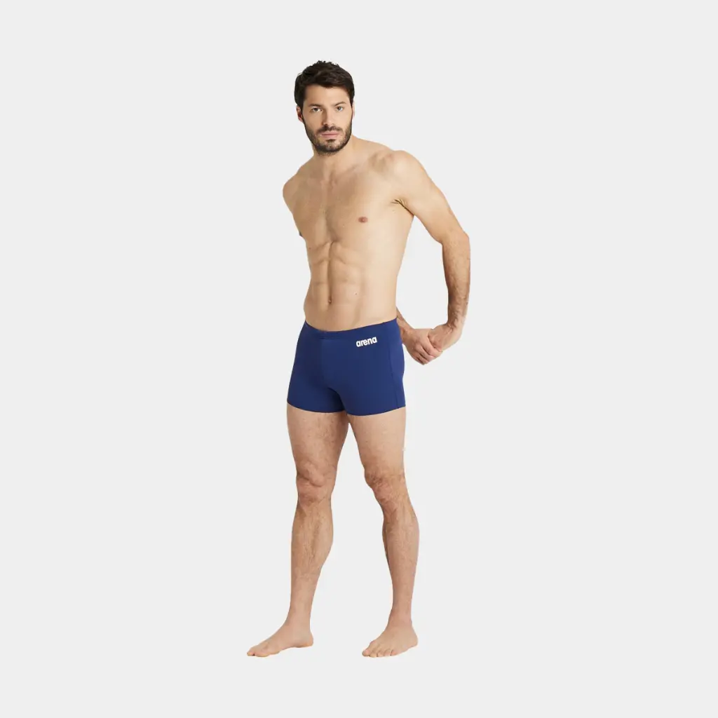 Team Swim Short Solid Navy / White