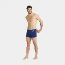 Team Swim Short Solid Navy / White