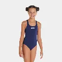 Team Swimsuit Swim Pro Solid Kids Navy / White