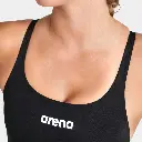 Team Swimsuit Swim Pro Solid Women Black / White
