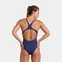 Team Swimsuit Swim Pro Solid Women Navy / White