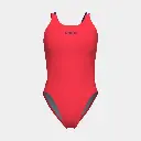 Tech Multi Solid Swimsuit Women Bright Coral / Plum