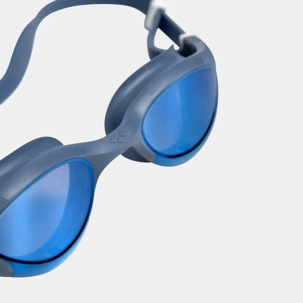 The One Plus Mirror Goggles Blue / Mirror / Grey