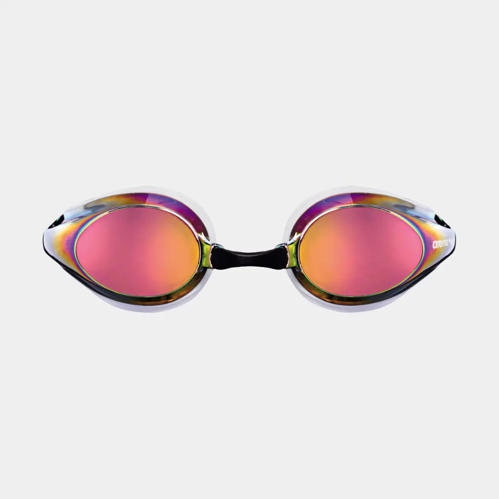 Tracks Mirror Goggles White / Red Revo / Black