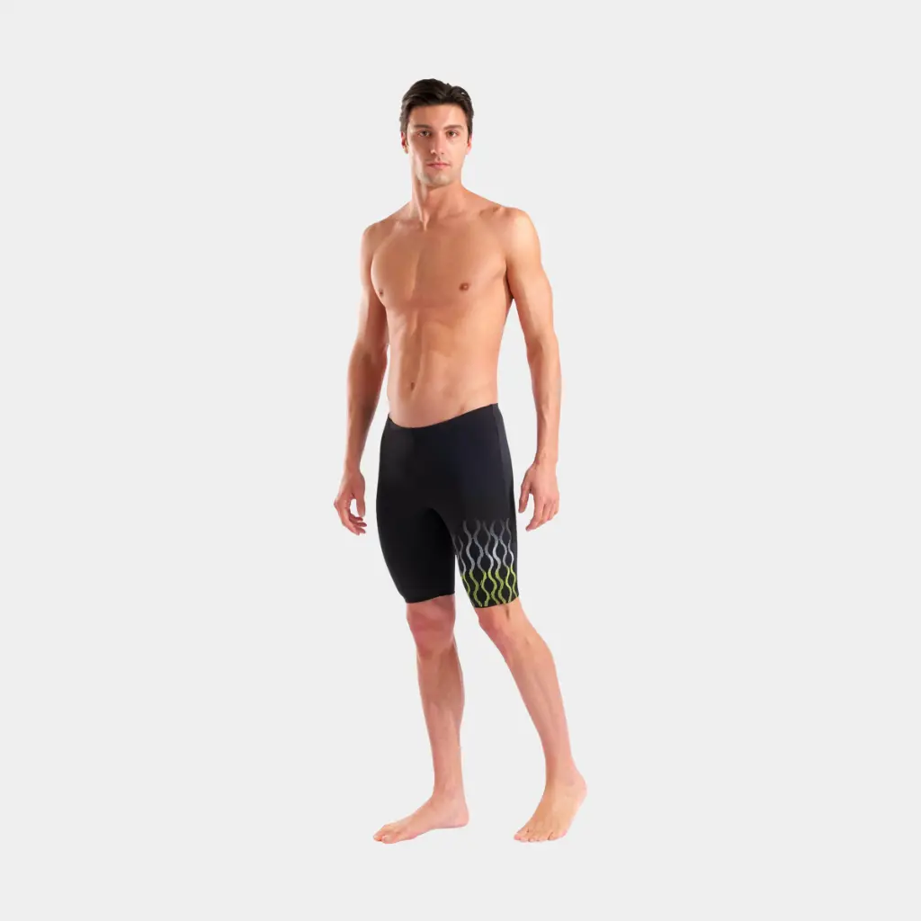 Vibes Swim Jammer Black