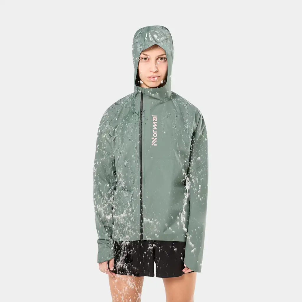 Trail Rain Jacket Women Green