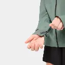 Trail Rain Jacket Women Green