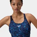HyperBoom Placement Muscleback Swimsuit Women Navy / Blue