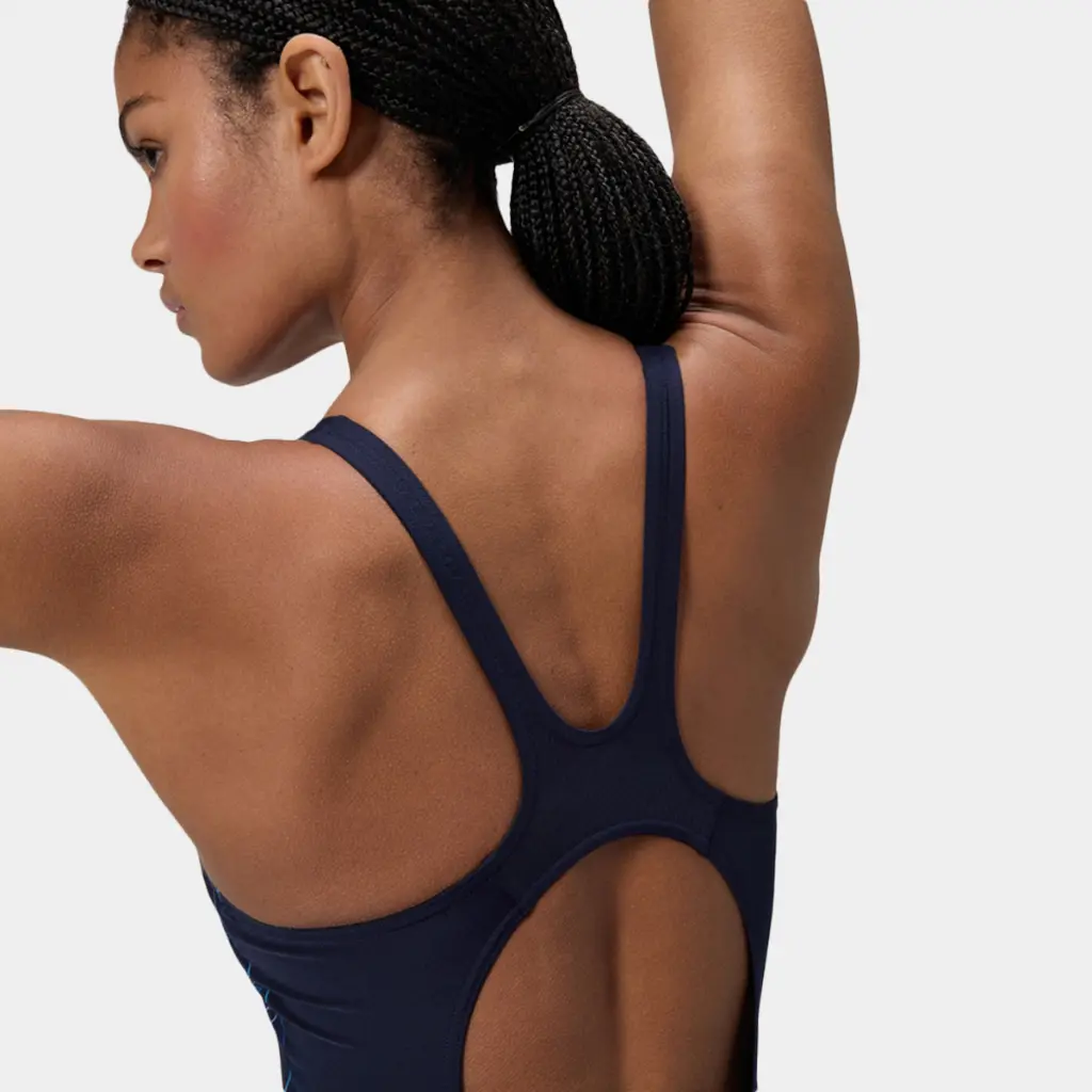 HyperBoom Placement Muscleback Swimsuit Women Navy / Blue