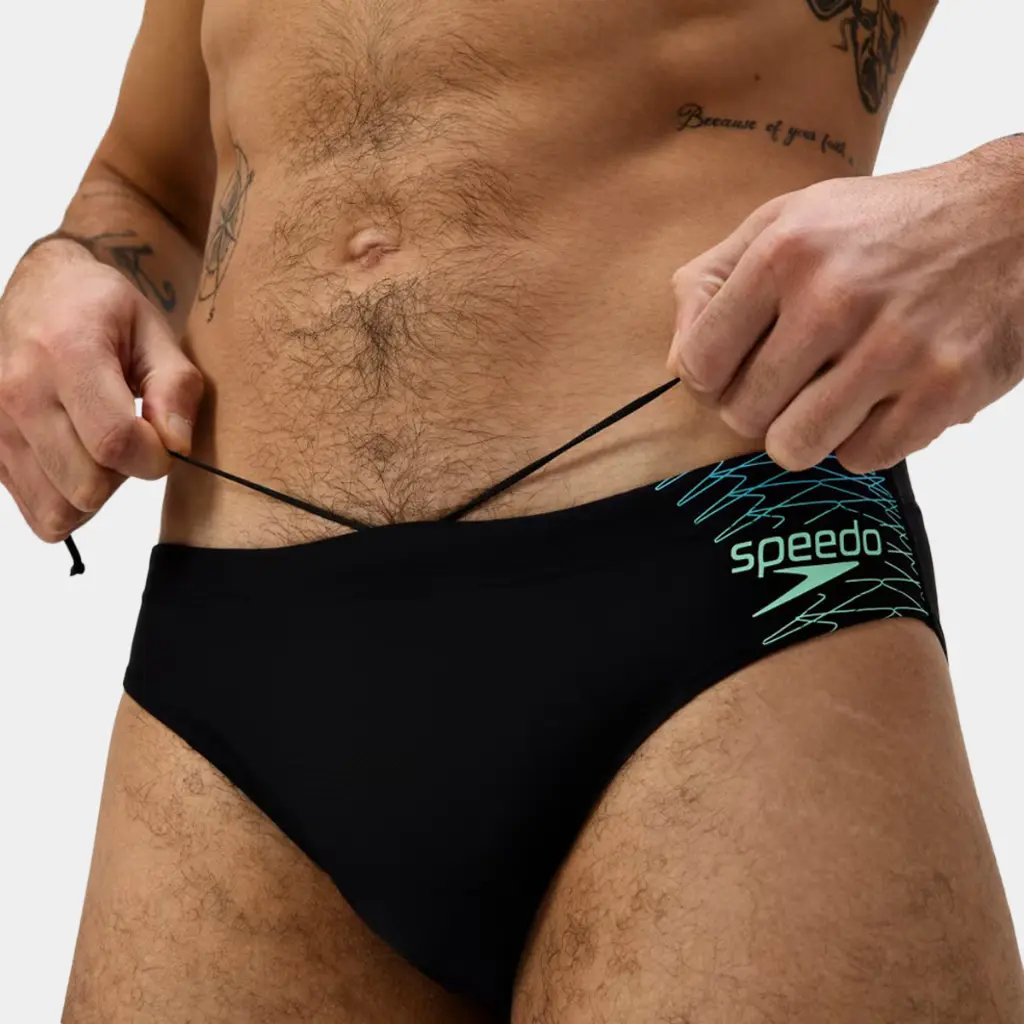 Medley Logo 7cm Brief Black / Green
