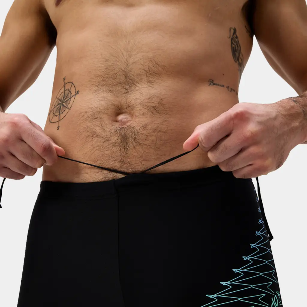 Medley Logo Aquashort Black / Green