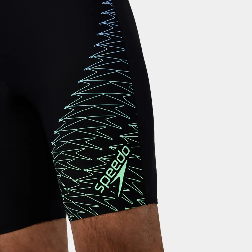 Medley Logo Jammer Black / Green