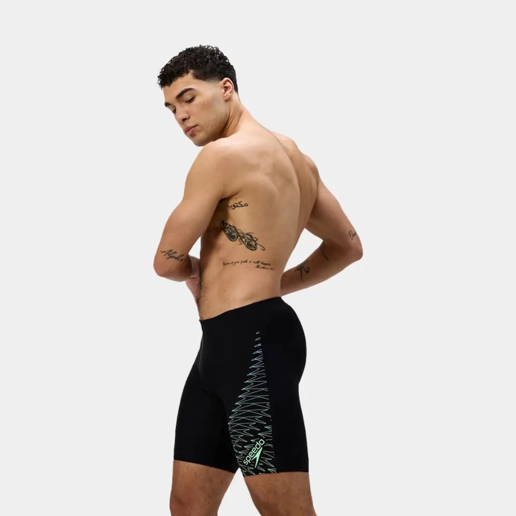 Medley Logo Jammer Black / Green