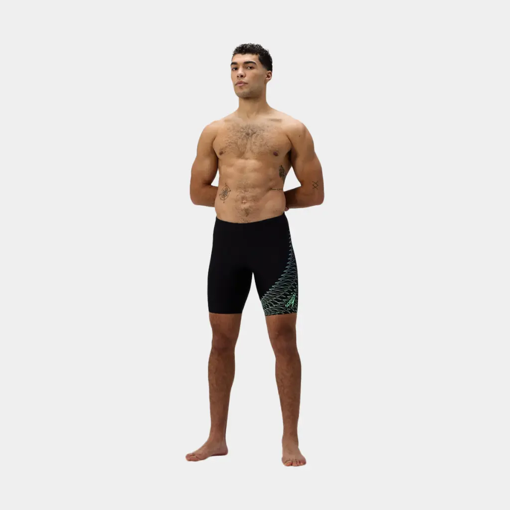 Medley Logo Jammer Black / Green