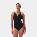 Placement Muscleback Swimsuit Women Black / Red