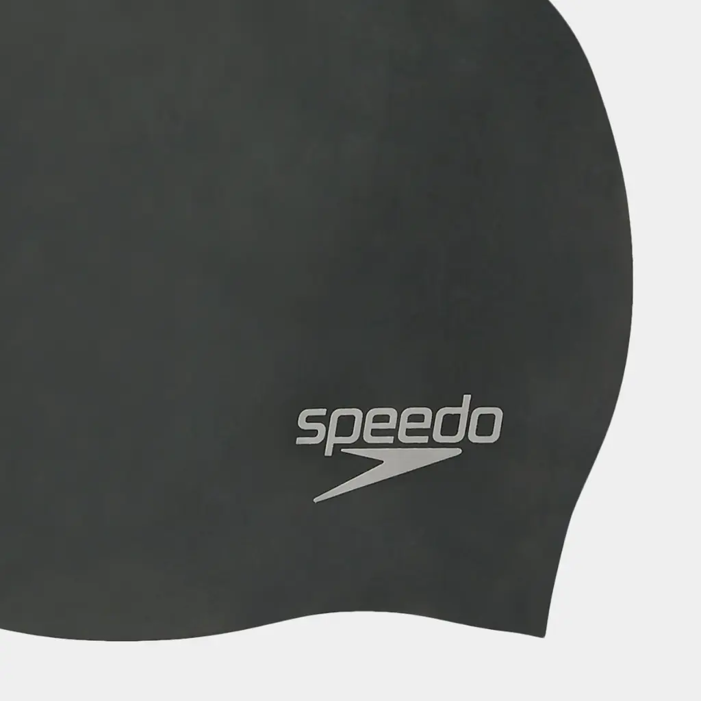 Plain Moulded Silicone Cap Black