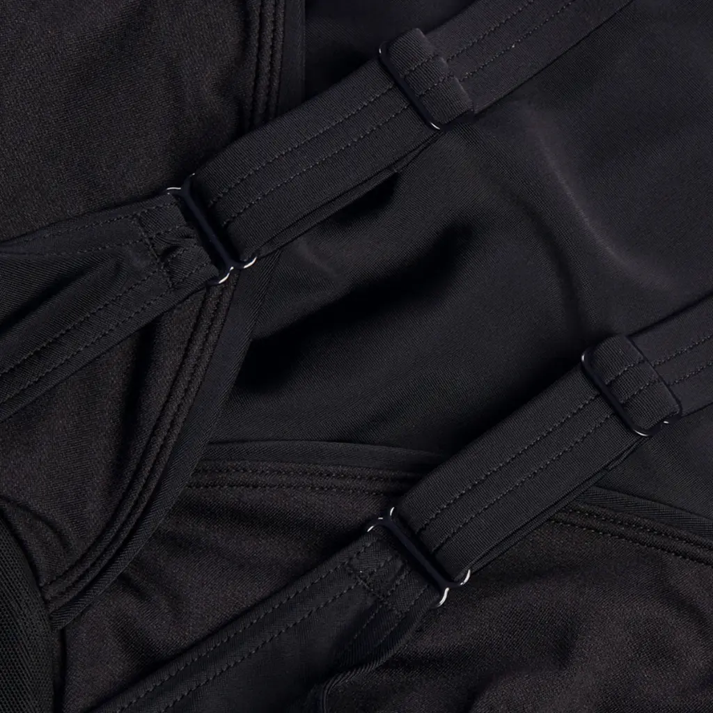 Shaping Cross Knot Swimsuit Women Black