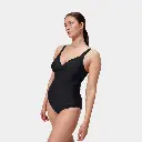 Shaping Cross Knot Swimsuit Women Black
