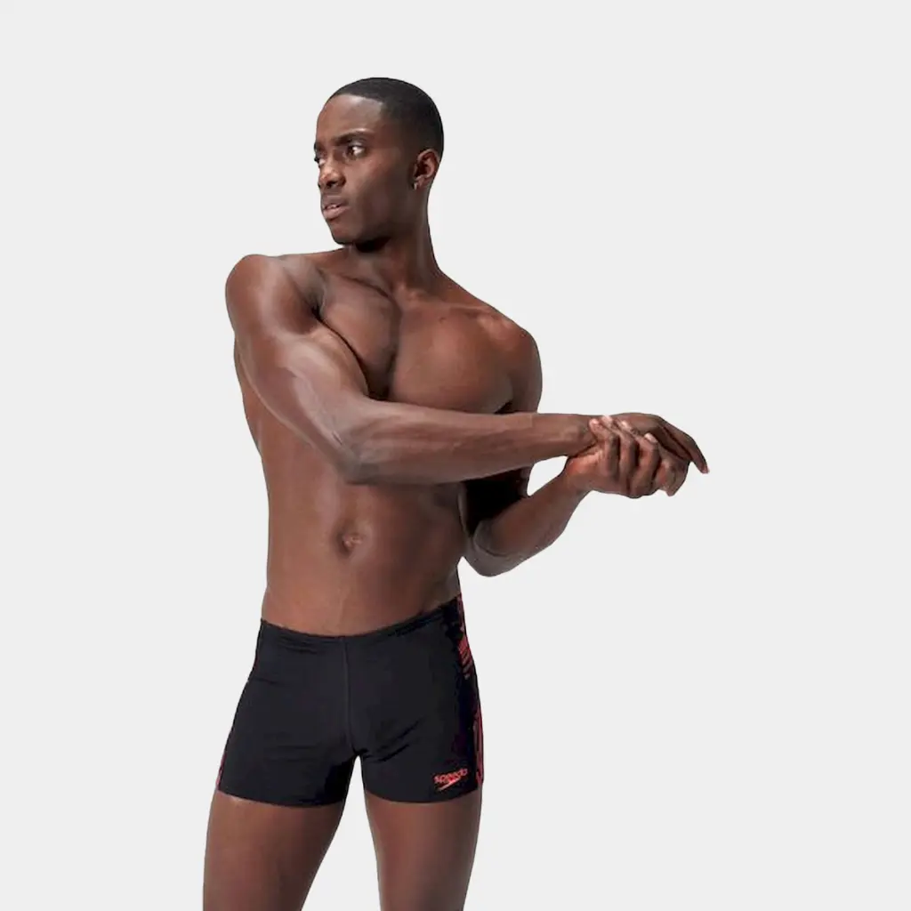 Tech Panel Aquashort Black / Red