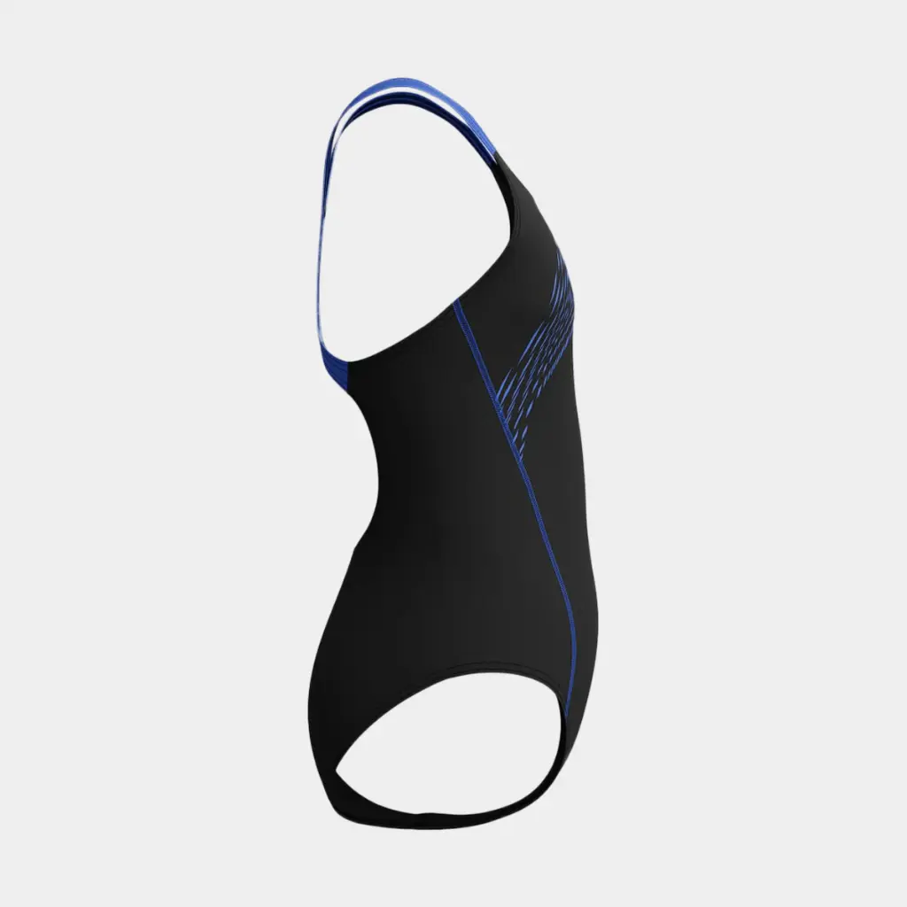 Medley Logo Medalist Swimsuit Kids Black / Blue