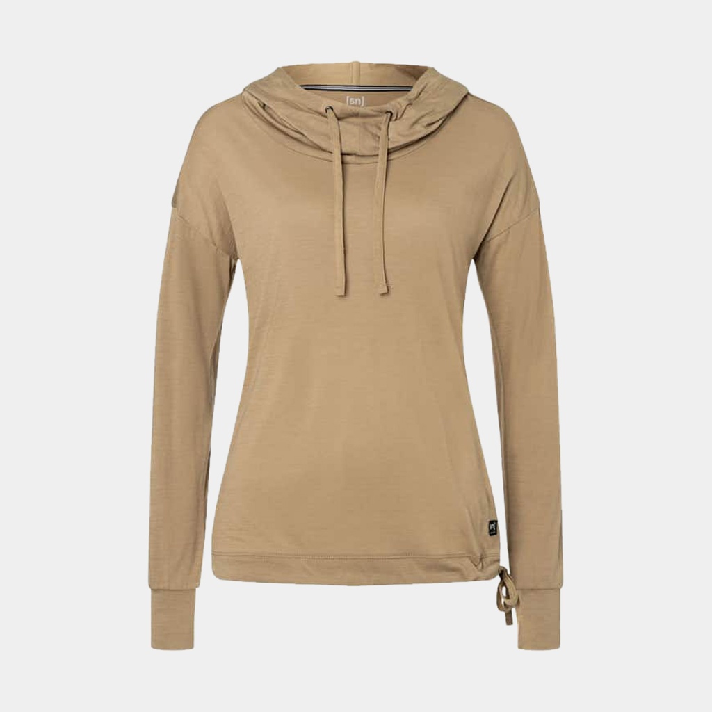 Funnel Hoodie Women Oak