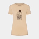 Preikestolen Cliffs Tee Women Semolina / Canteen / Copper