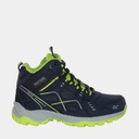 Vendeavour Boot Kids Navy Lime Punch
