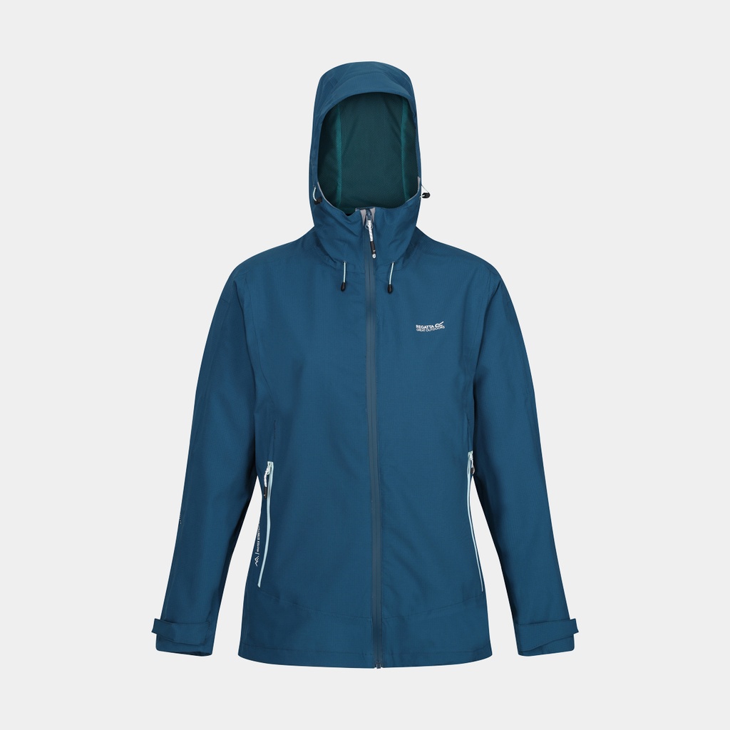 Okara Jacket Waterproof Shell Women Moroccan Blue