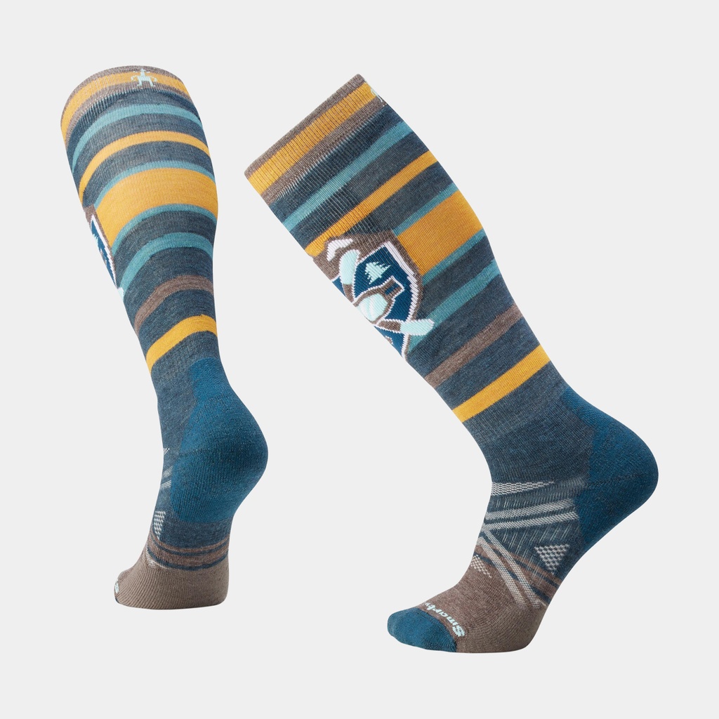 Performance Ski Full Cushion Alpine Edge Twiligh Blue