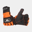 Gants Anti-Coupure Orange Fluo / Noir