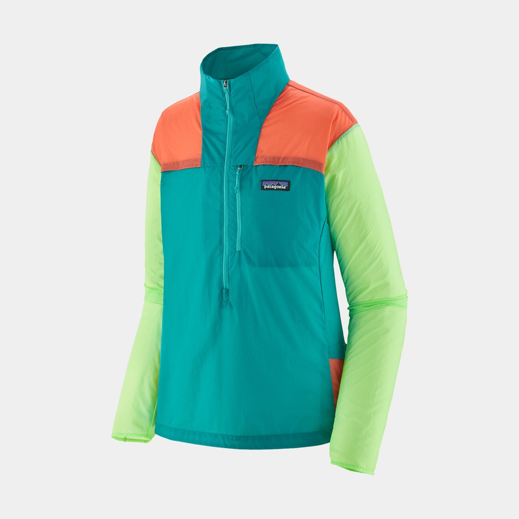 Houdini Stash 1/2 Zip Pullover Women Subtidal Blue