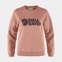 Fjällräven Logo Sweater Women Dusty Rose / Port
