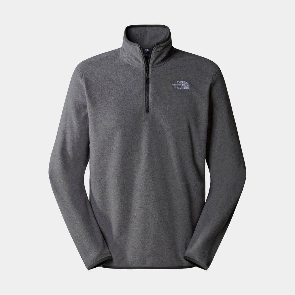 100 Glacier 1/4 Zip TNF Medium Grey Heather (NPF)