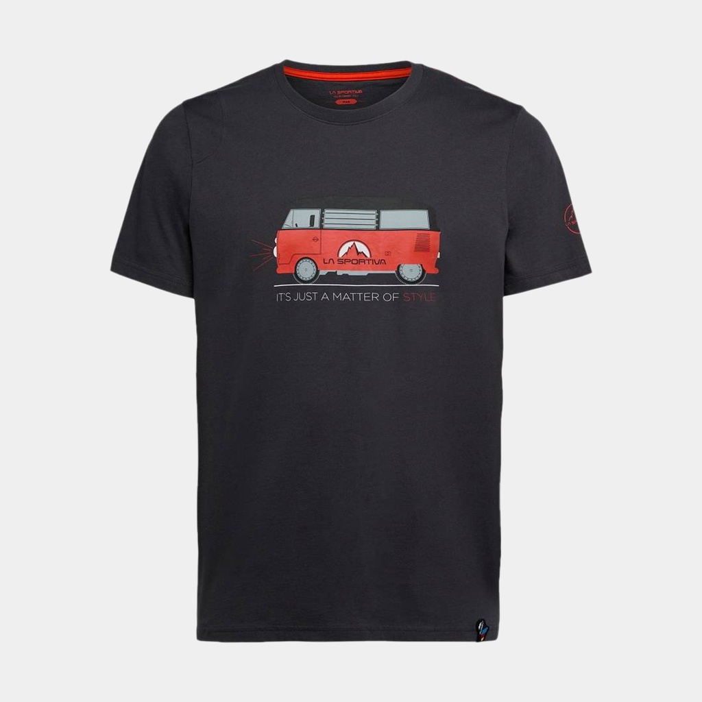 Van T-Shirt Carbon / Cherry Tomato 