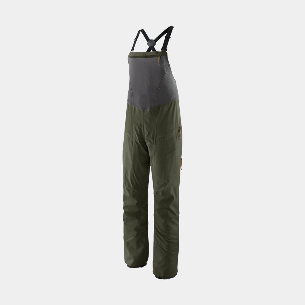 Snowdrifter Bibs Women Pine Needle Green
