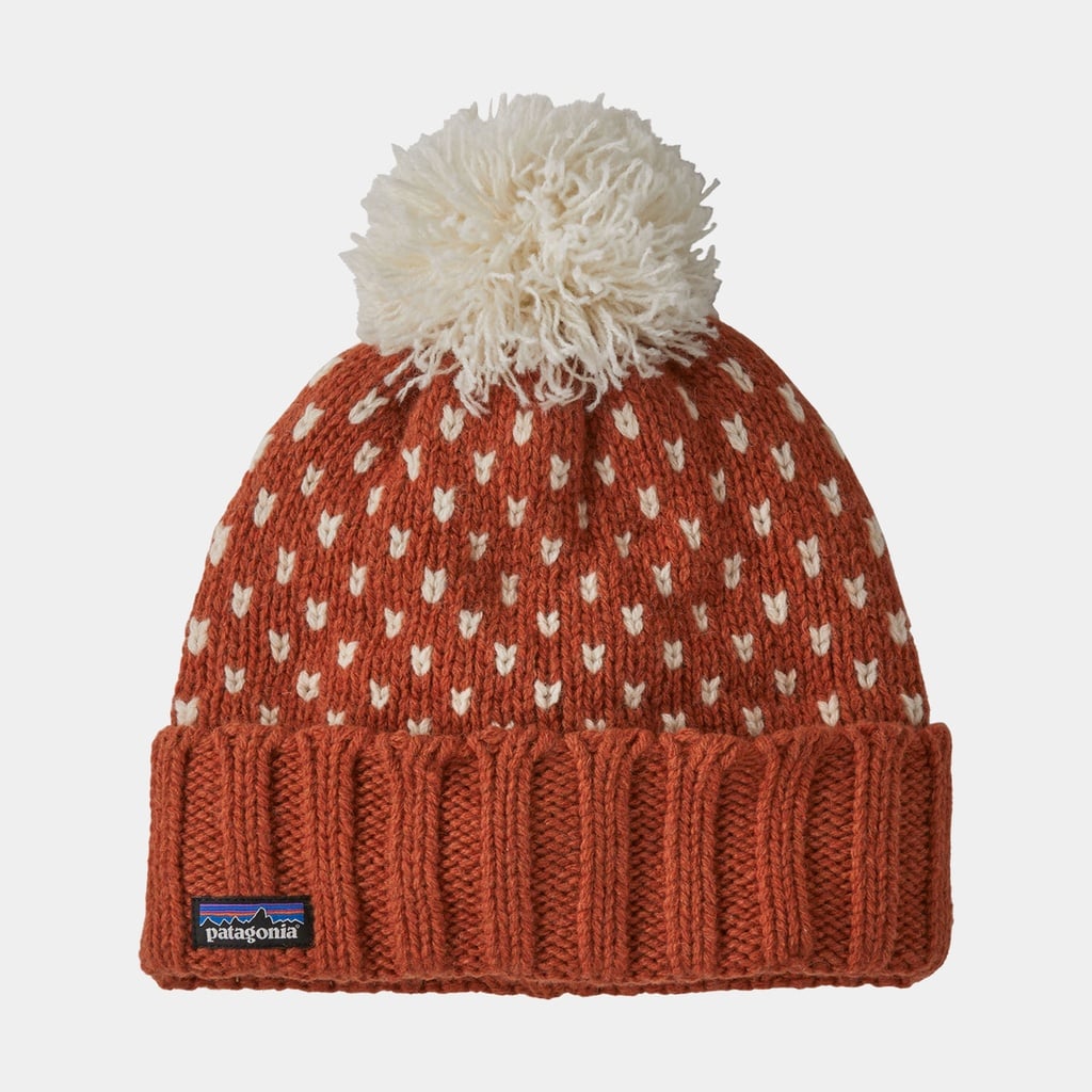 Snowbelle Beanie Offset Dot: Burnished Red