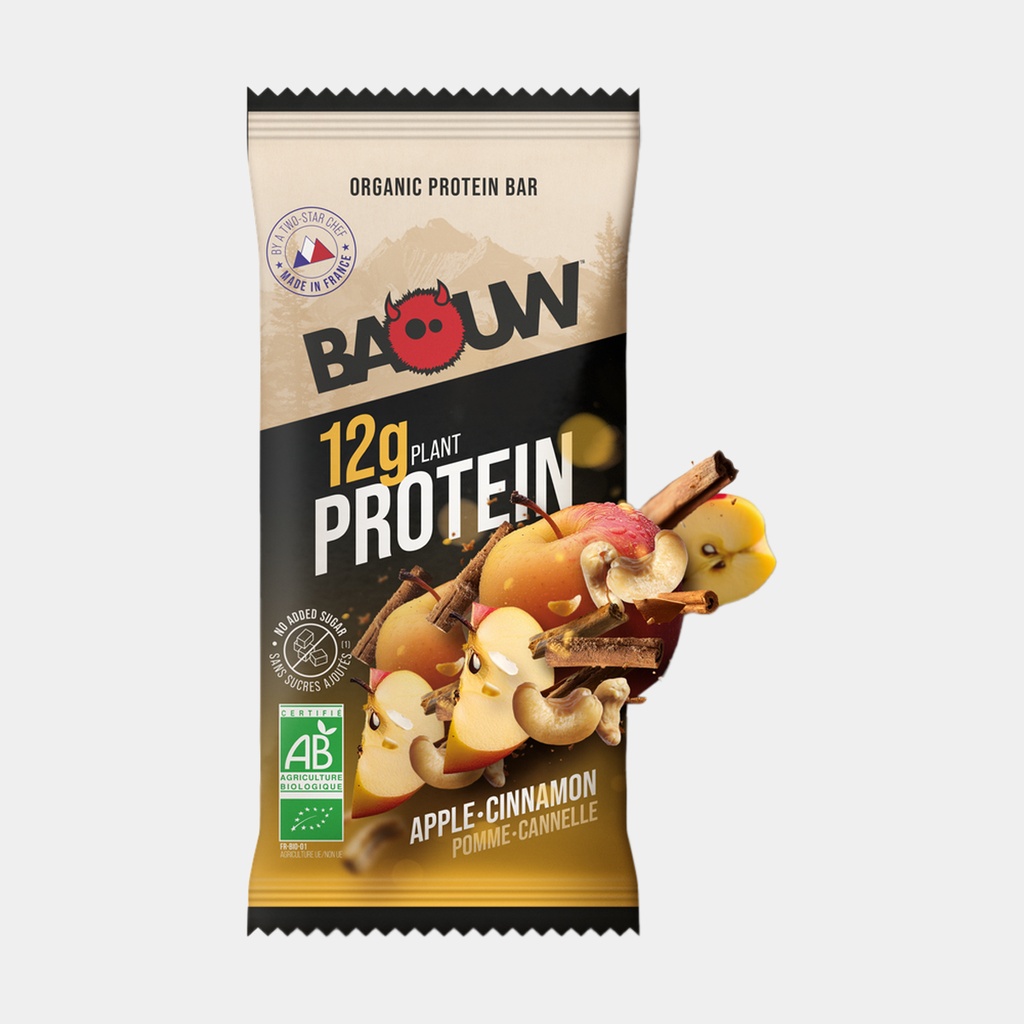 Barre Protéinée Bio 50g Pomme / Canelle