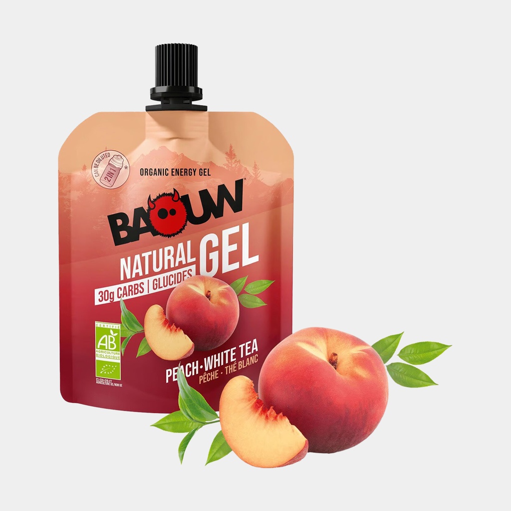 Gel Naturel Bio 85g Pêche / Thé Matcha